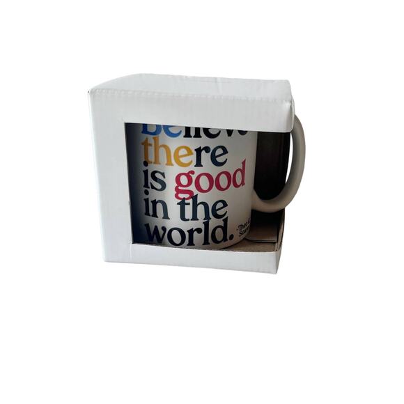 Quotable mug, Believe there is good in the world coffee cup, New - Picture 8 of 9